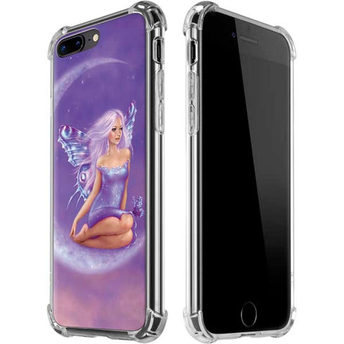 Lavender Moon Fairy by Rachel Anderson iPhone 7/8 Plus Clear Case