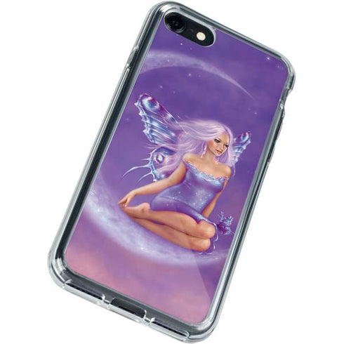 Rachel Anderson Lavender Moon Fairy iPhone SE (2nd & 3rd Gen) Clear Case