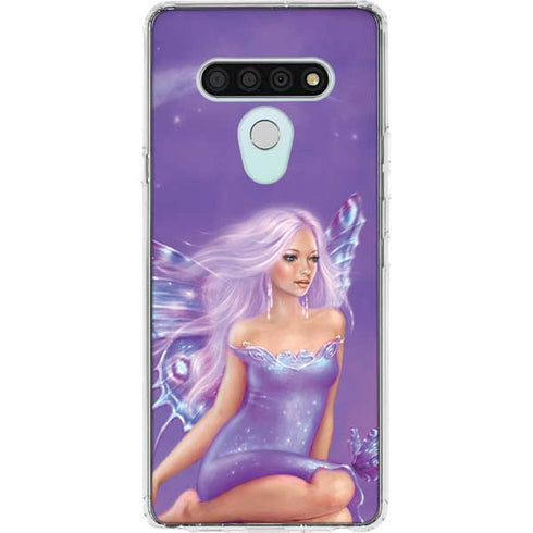Lavender Moon Fairy by Rachel Anderson LG Stylo 6 Clear Case