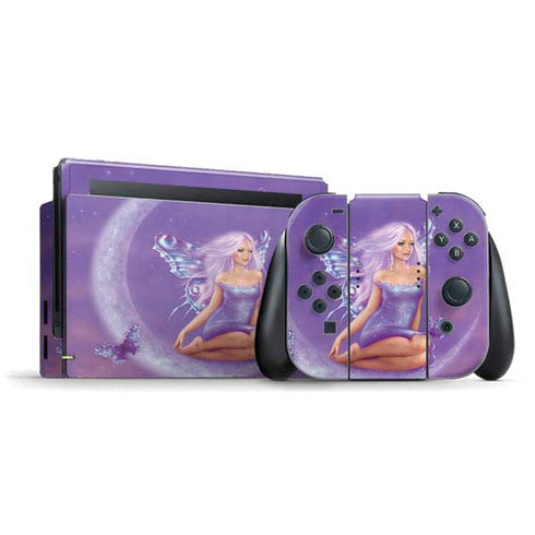 Rachel Anderson Lavender Moon Fairy Nintendo Switch Bundle Skin