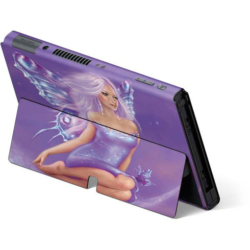 Rachel Anderson Lavender Moon Fairy Nintendo Switch OLED (2021) Skin