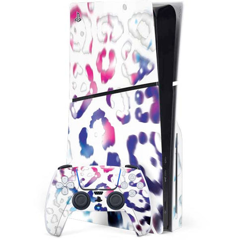 Lavish Leopard PS5 Slim Disk Bundle Skin