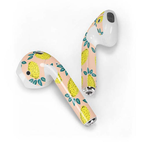 Bouffants and Broken Hearts Lemon Party Apple AirPods 2 Skin
