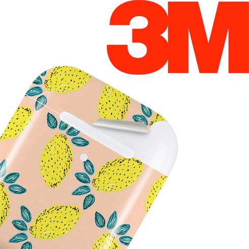 Bouffants and Broken Hearts Lemon Party Apple AirPods Skin