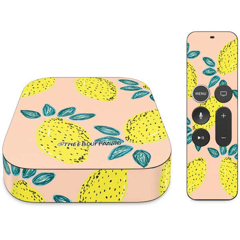Bouffants and Broken Hearts Lemon Party Apple TV Skin