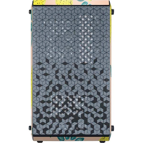Bouffants and Broken Hearts Lemon Party Cooler Master MasterBox Q300L Mini Tower Skin