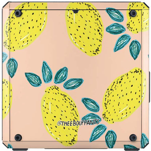 Bouffants and Broken Hearts Lemon Party Cooler Master MasterBox Q300L Mini Tower Skin