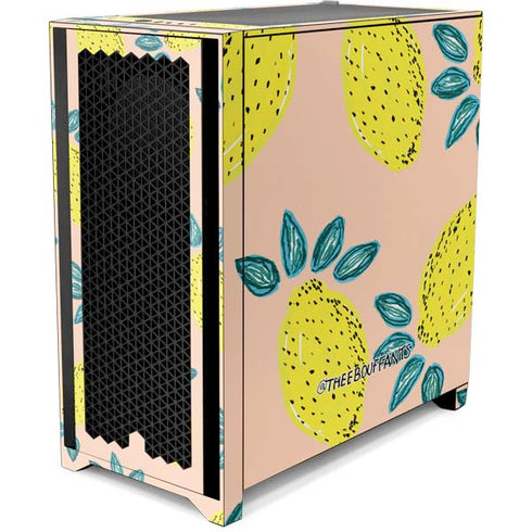 Bouffants and Broken Hearts Lemon Party Corsair 4000D Tempered Glass Mid-Tower ATX Case Skin