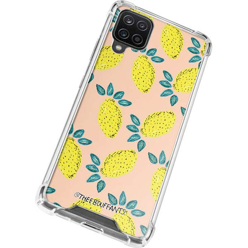 Bouffants and Broken Hearts Lemon Party Galaxy A12 Clear Case