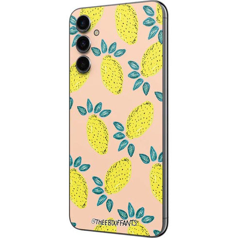 Bouffants and Broken Hearts Lemon Party Galaxy A14 5G Skin