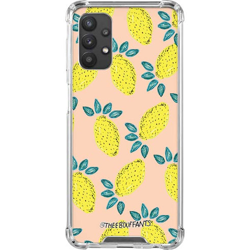 Bouffants and Broken Hearts Lemon Party Galaxy A32 5G Clear Case