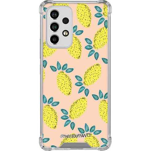 Bouffants and Broken Hearts Lemon Party Galaxy A33 5G Clear Case