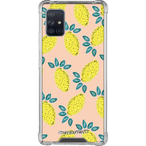 Bouffants and Broken Hearts Lemon Party Galaxy A51 5G Clear Case