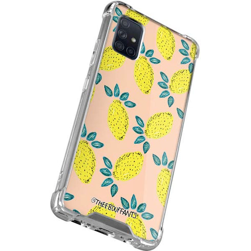 Bouffants and Broken Hearts Lemon Party Galaxy A51 5G Clear Case