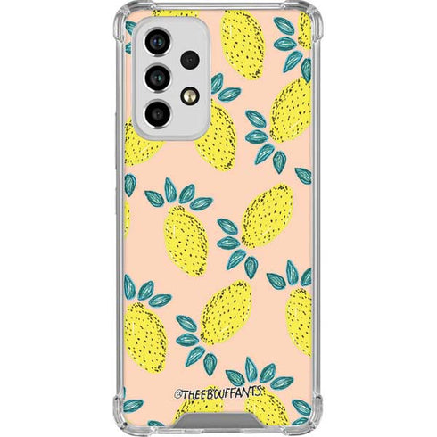 Bouffants and Broken Hearts Lemon Party Galaxy A53 5G Clear Case