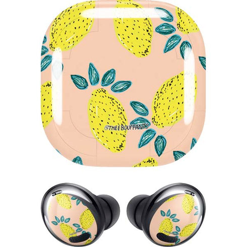 Bouffants and Broken Hearts Lemon Party Galaxy Buds Pro Skin