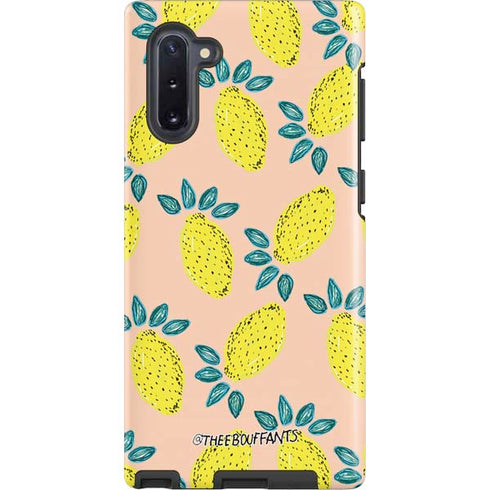 Bouffants and Broken Hearts Lemon Party Galaxy Note 10 Pro Case