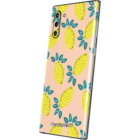 Bouffants and Broken Hearts Lemon Party Galaxy Note 10 Skin