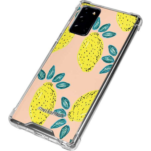 Bouffants and Broken Hearts Lemon Party Galaxy Note20 5G Clear Case