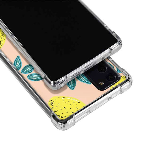 Bouffants and Broken Hearts Lemon Party Galaxy Note20 5G Clear Case