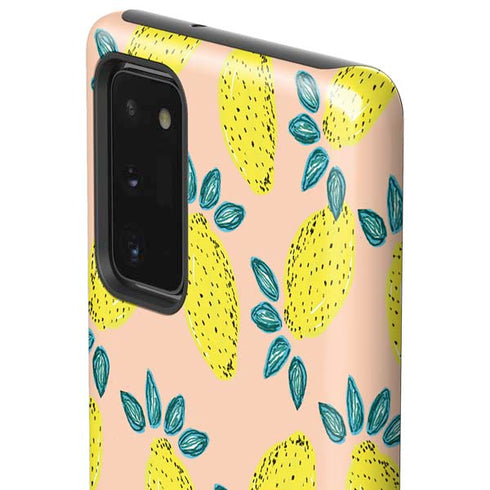 Bouffants and Broken Hearts Lemon Party Galaxy Note20 5G Pro Case