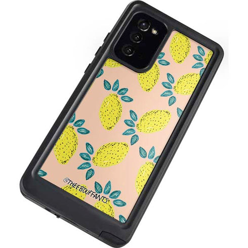 Bouffants and Broken Hearts Lemon Party Galaxy Note20 5G Waterproof Case