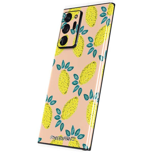 Bouffants and Broken Hearts Lemon Party Galaxy Note20 Ultra 5G Skin