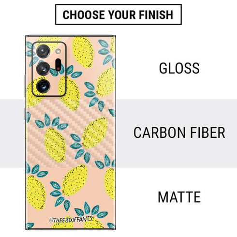 Bouffants and Broken Hearts Lemon Party Galaxy Note20 Ultra 5G Skin