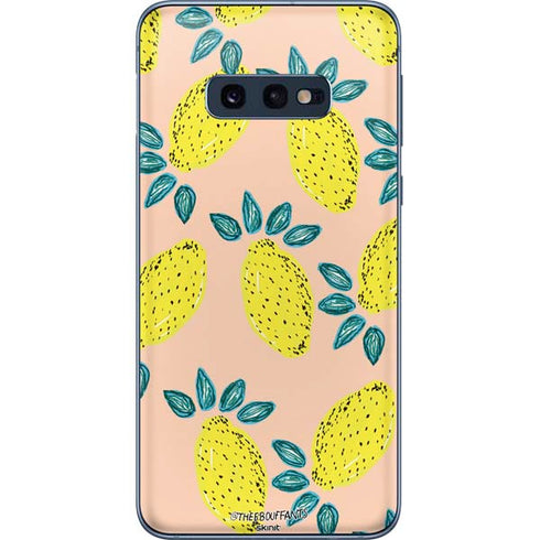 Bouffants and Broken Hearts Lemon Party Galaxy S10e Skin