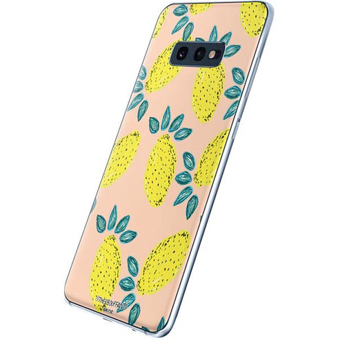 Bouffants and Broken Hearts Lemon Party Galaxy S10e Skin