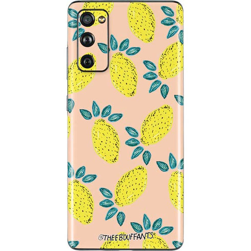 Bouffants and Broken Hearts Lemon Party Galaxy S20 Fan Edition Skin