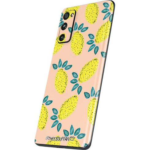 Bouffants and Broken Hearts Lemon Party Galaxy S20 Fan Edition Skin