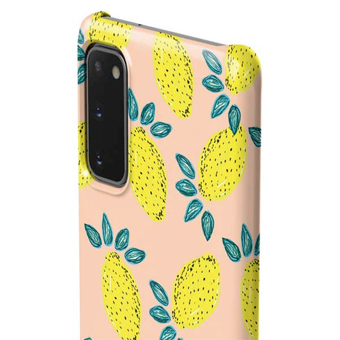 Bouffants and Broken Hearts Lemon Party Galaxy S20 Lite Case