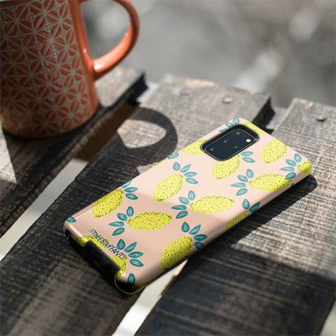 Bouffants and Broken Hearts Lemon Party Galaxy S20 Plus Pro Case