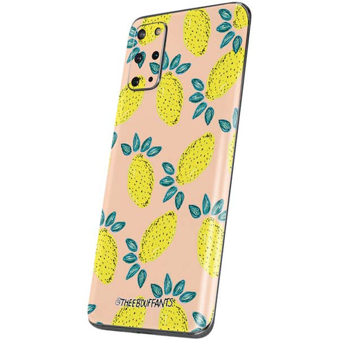 Bouffants and Broken Hearts Lemon Party Galaxy S20 Plus Skin