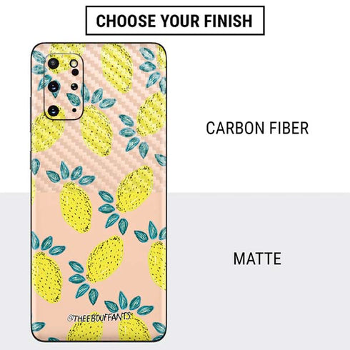 Bouffants and Broken Hearts Lemon Party Galaxy S20 Plus Skin