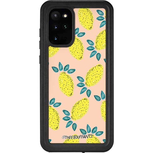 Bouffants and Broken Hearts Lemon Party Galaxy S20 Plus Waterproof Case