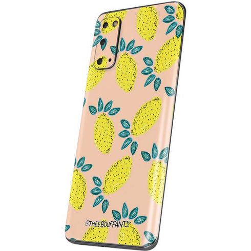 Bouffants and Broken Hearts Lemon Party Galaxy S20 Skin