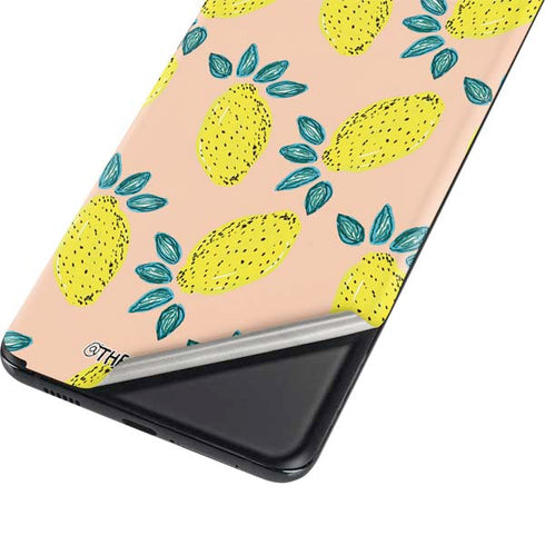 Bouffants and Broken Hearts Lemon Party Galaxy S21 5G Skin