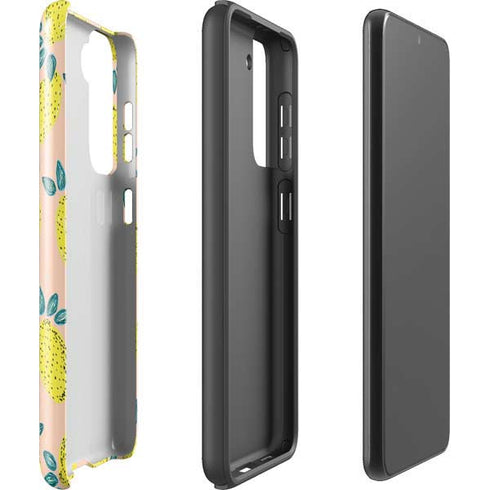 Bouffants and Broken Hearts Lemon Party Galaxy S21 Plus 5G Pro Case