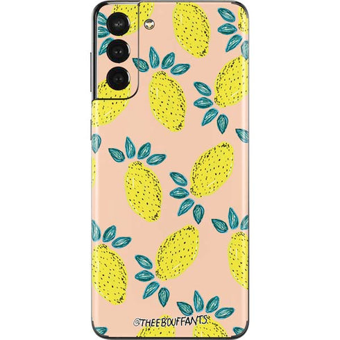 Bouffants and Broken Hearts Lemon Party Galaxy S21 Plus 5G Skin
