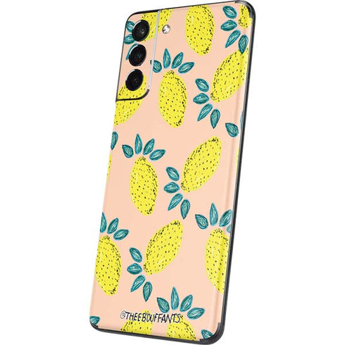 Bouffants and Broken Hearts Lemon Party Galaxy S21 Plus 5G Skin