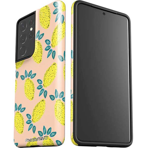 Bouffants and Broken Hearts Lemon Party Galaxy S21 Ultra 5G Pro Case
