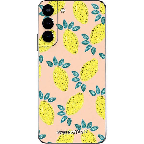 Bouffants and Broken Hearts Lemon Party Galaxy S22 Plus Skin
