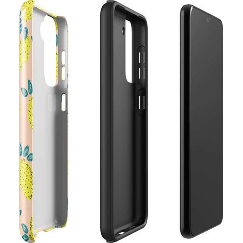 Bouffants and Broken Hearts Lemon Party Galaxy S22 Pro Case