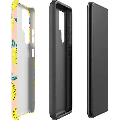 Bouffants and Broken Hearts Lemon Party Galaxy S22 Ultra Pro Case