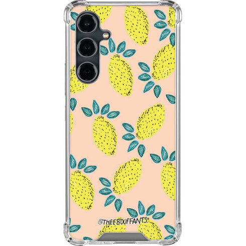 Bouffants and Broken Hearts Lemon Party Galaxy S23 FE Clear Case