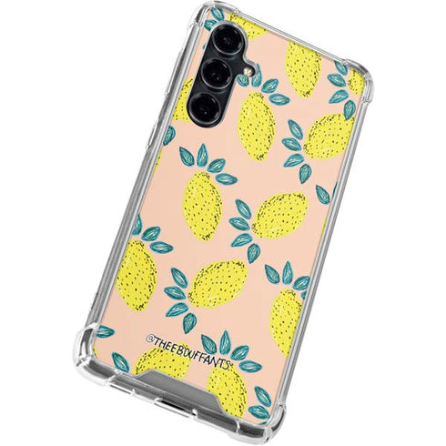 Bouffants and Broken Hearts Lemon Party Galaxy S23 FE Clear Case