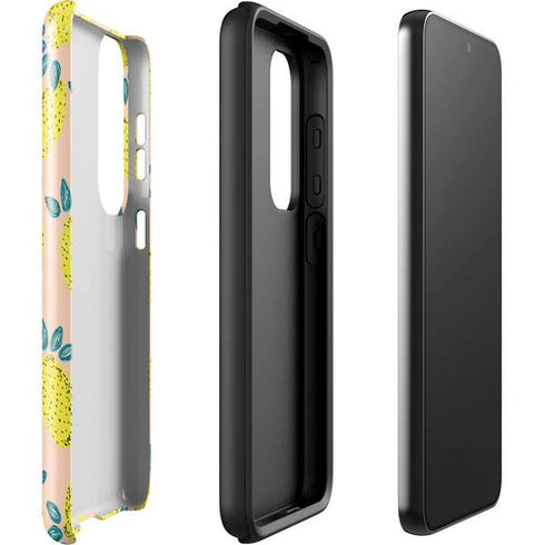 Bouffants and Broken Hearts Lemon Party Galaxy S23 Plus Pro Case