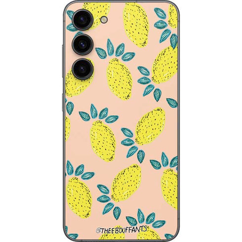 Bouffants and Broken Hearts Lemon Party Galaxy S23 Plus Skin